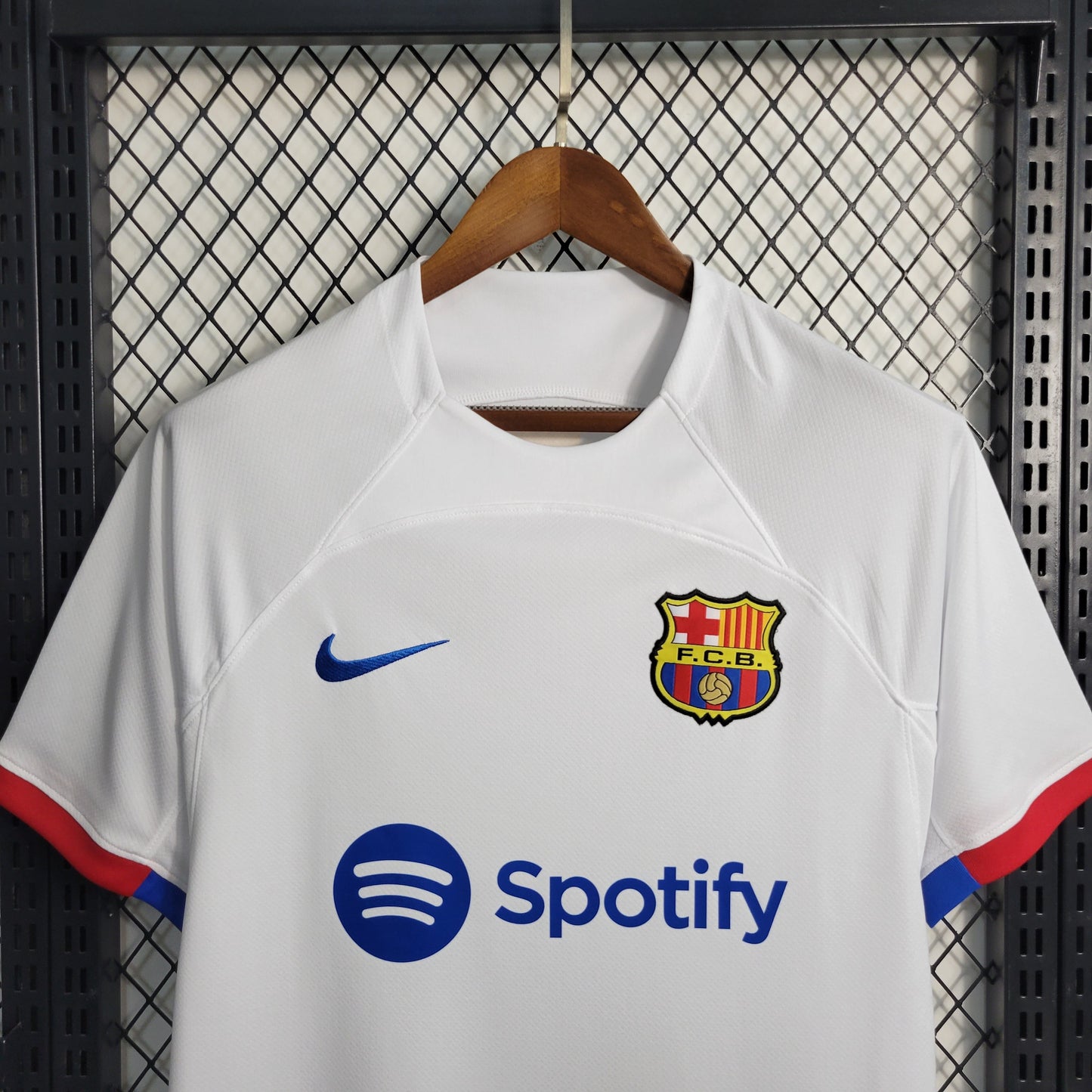FC Barcelona Robert Lewandowski 9 Away Soccer Jersey 2023/24