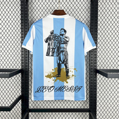 Argentina Lionel Messi 50th Anniversary Special Edition Soccer Jersey 2024-2025