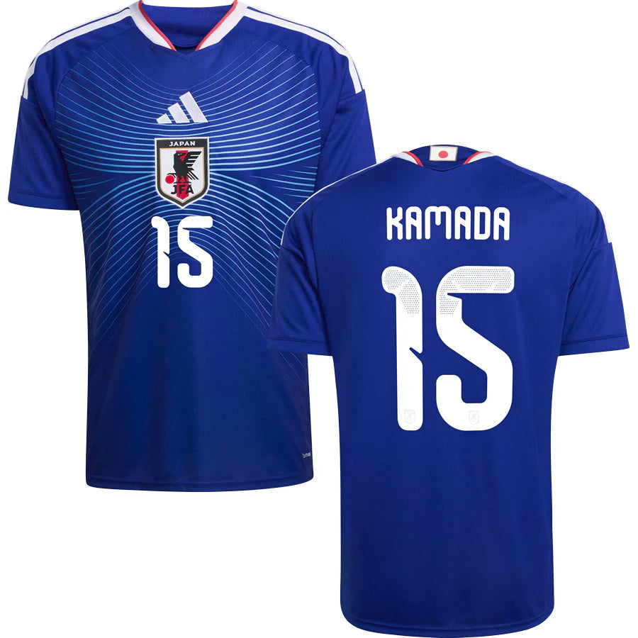 Japan Daichi Kamada 15 Home Soccer Jersey World Cup 2026