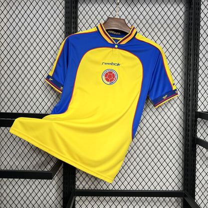 Colombia Retro Home Soccer Jersey 2001-2002