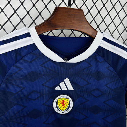 Scotland Kids Home Soccer Jersey World Cup 2026