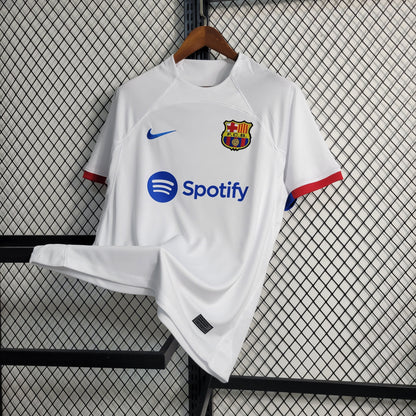 FC Barcelona Robert Lewandowski 9 Away Soccer Jersey 2023/24