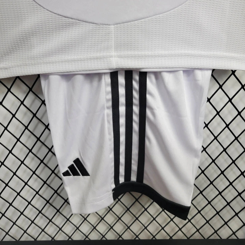 Real Madrid Jude Bellingham 5 Home Kids Soccer Jersey 2024/25