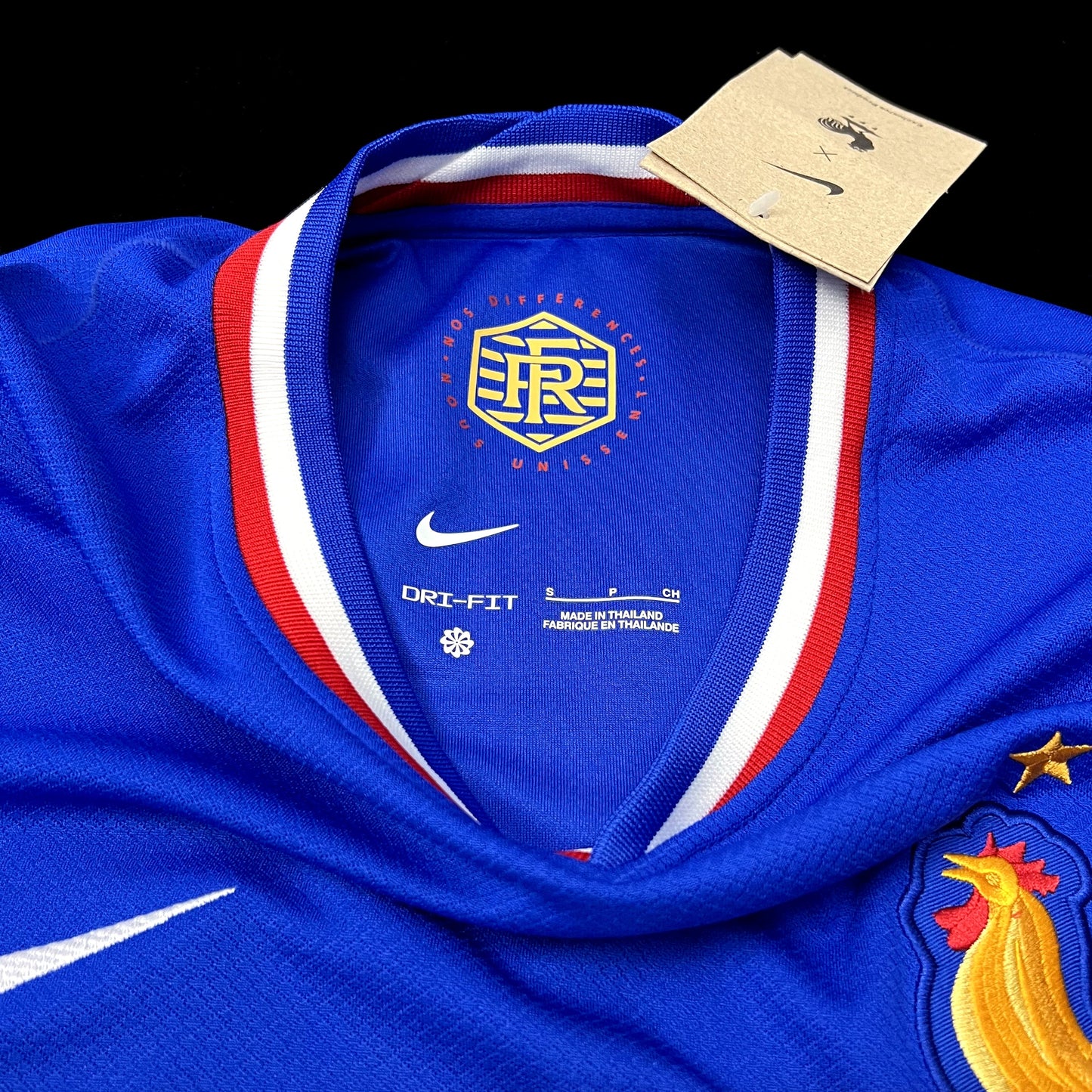 France Home Soccer Jersey UEFA Euro 2024 - Blue