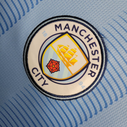 Man City Erling Haaland 9 Home Soccer Jersey 2023/24
