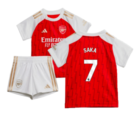Arsenal Bukayo Saka 7 Kids Home Soccer Jersey 2023/24