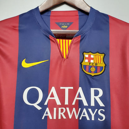 FC Barcelona Neymar JR 11 Retro Home Soccer Jersey 2014-2015