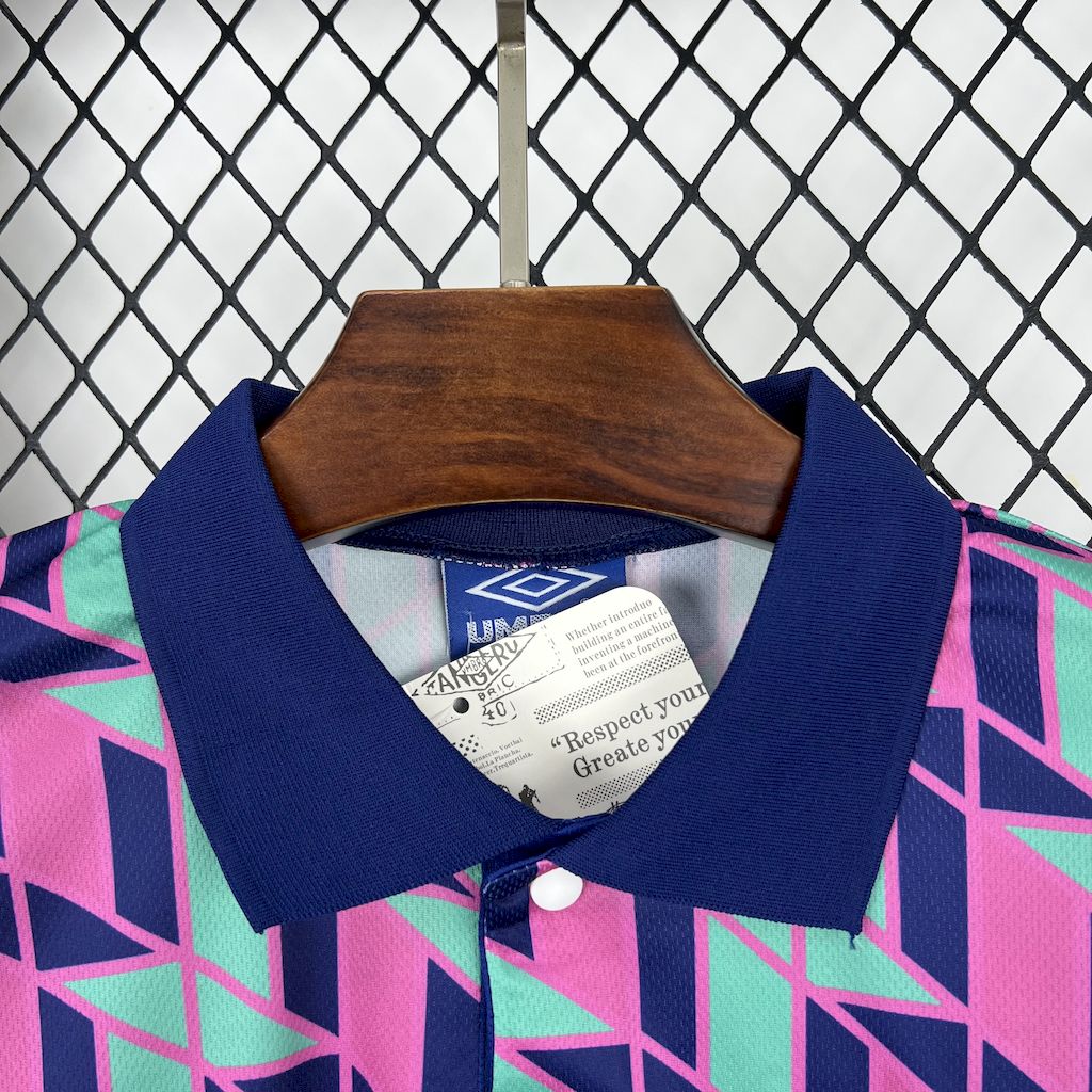 Scotland Retro Away Soccer Jersey 1988-1989