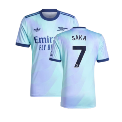 Arsenal Bukayo Saka 7 Third Soccer Jersey 2024/25