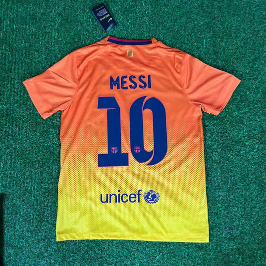 FC Barcelona Lionel Messi 10 Away Retro Soccer Jersey 2012-2013