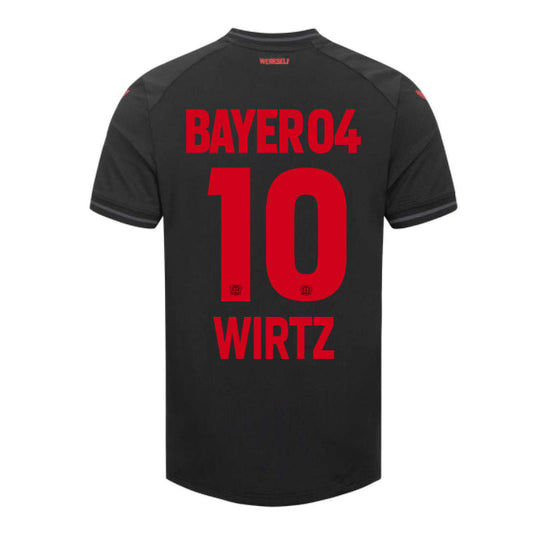 Bayer Leverkusen Florian Wirtz 10 Home Soccer Jersey 2023/24
