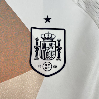 Spain Away Soccer Jersey UEFA Women's Euro 2025