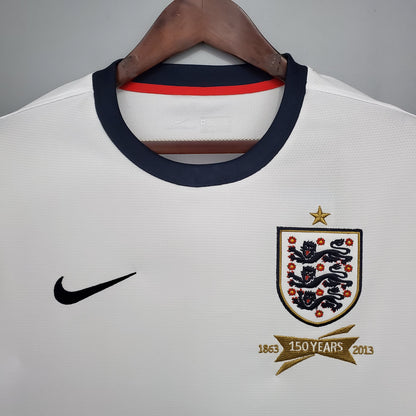England Retro 2013 150th Anniversary Stadium Home Soccer Jersey