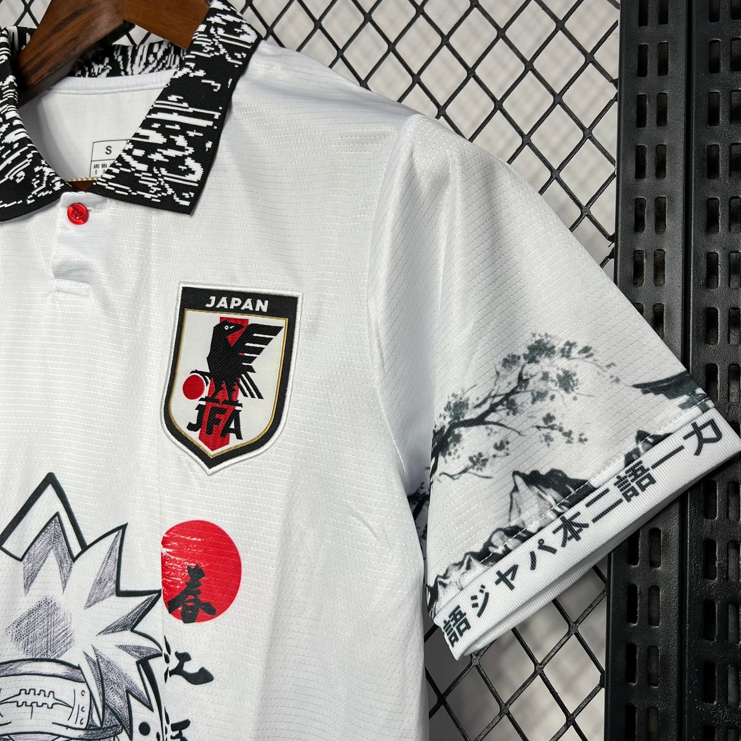 Japan Naruto Uzumaki Special Edition Soccer Jersey 2024/25 - White