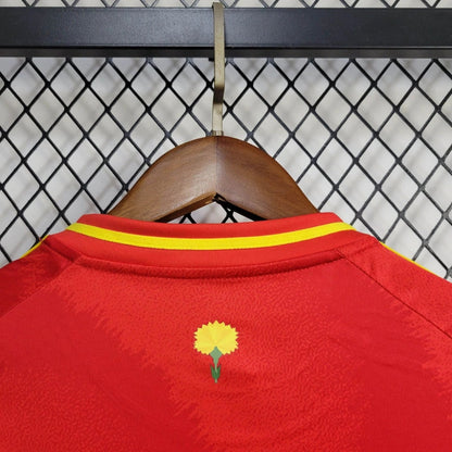 Spain Marco Asensio 10 Kids Home Soccer Jersey Euro 2024
