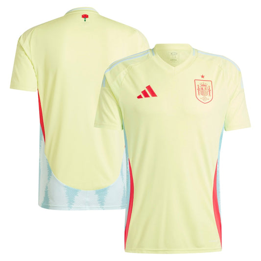 Spain Away Soccer Jersey UEFA Euro 2024 - Yellow