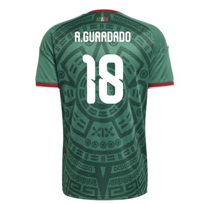 Mexico Andres Guardado 18 Home Soccer Jersey World Cup 2026