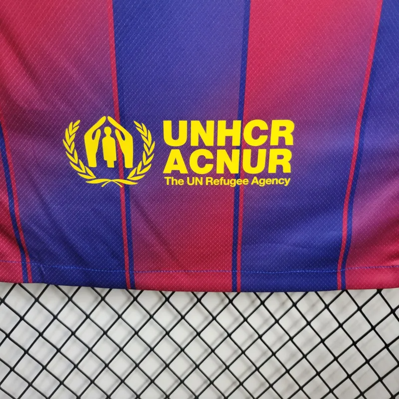 FC Barcelona Robert Lewandowski 9 Women's Home Soccer Jersey 2025-2026