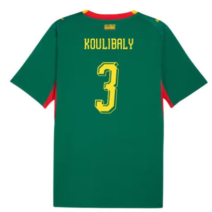 Senegal Kalidou Koulibaly 3 Away Soccer Jersey World Cup 2026