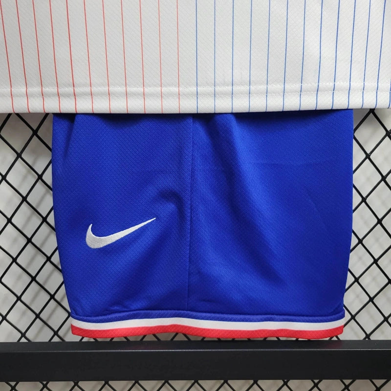 France Antoine Griezmann 7 Kids Away Soccer Jersey Euro 2024