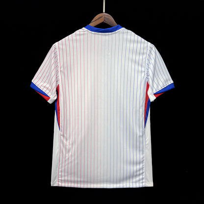 France Away Soccer Jersey UEFA Euro 2024 - White