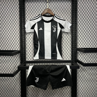 Juventus Kenan Yildiz 15 Kids Home Soccer Jersey 2024/25