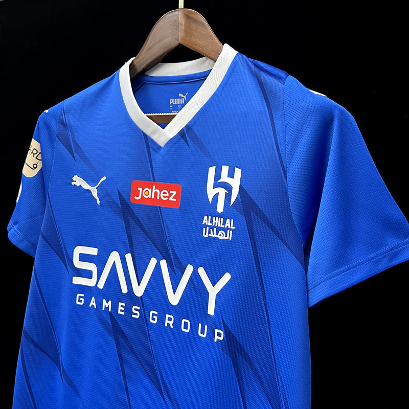 Al Hilal SFC Neymar Jr 10 Home Soccer Jersey 2023/24 - Blue