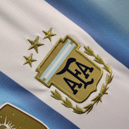 Argentina Long Sleeve Home Soccer Jersey World Cup 2026