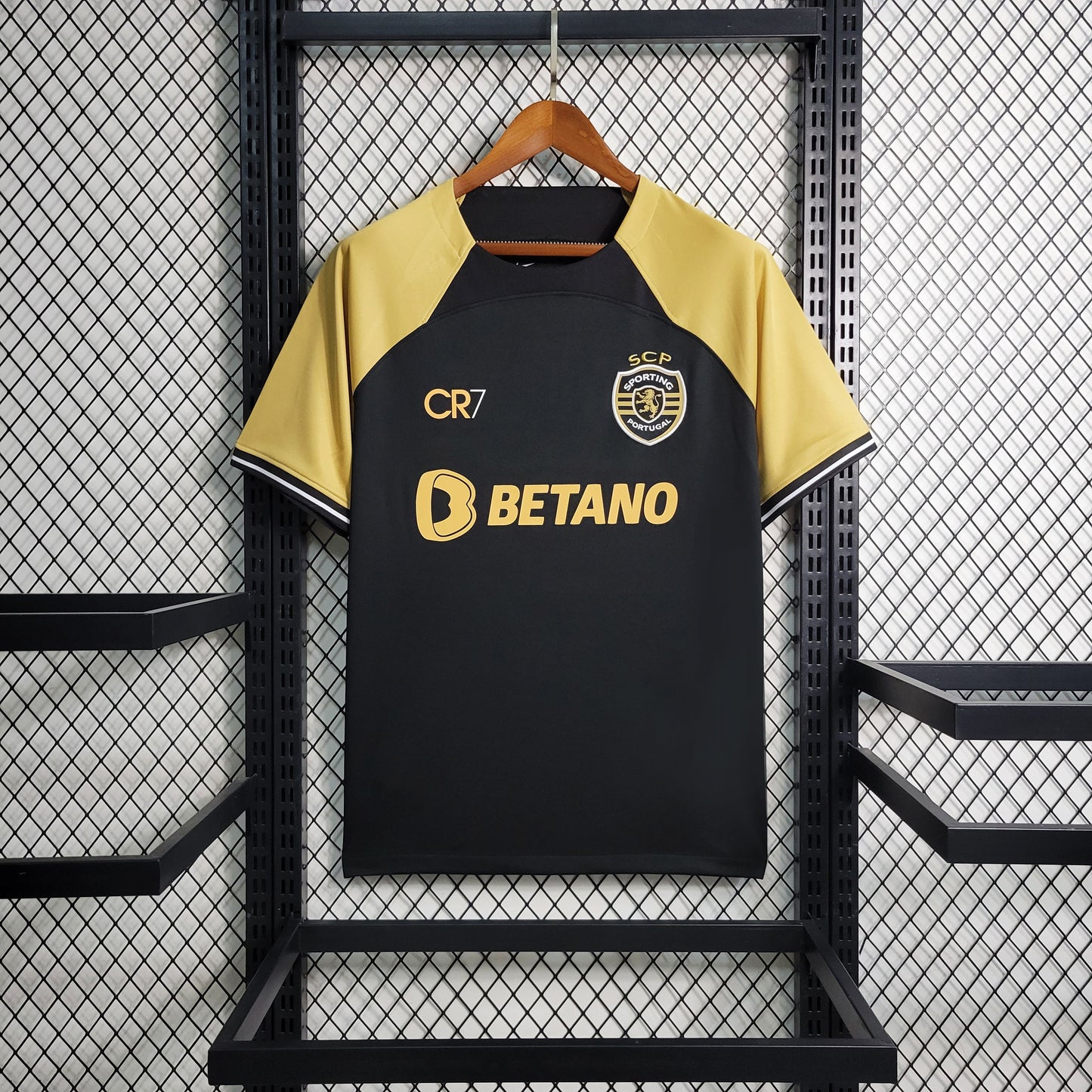 Sporting Lissabon CP Cristiano Ronaldo Third Soccer Jersey 2023/24