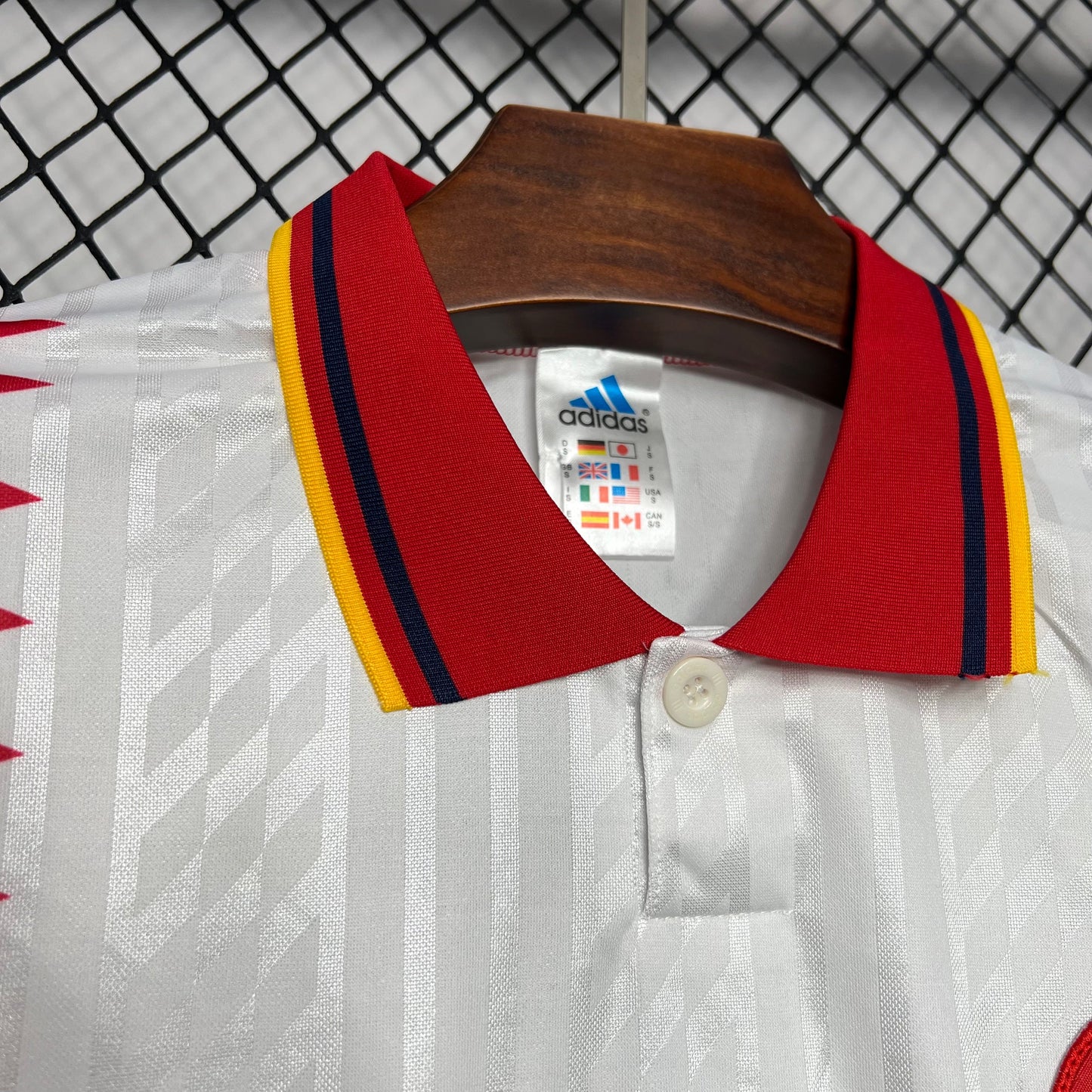 Spain Retro Away Soccer Jersey World Cup 1994