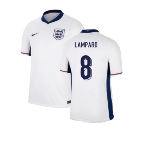 England Frank Lampard 8 Home Soccer Jersey Euro 2024