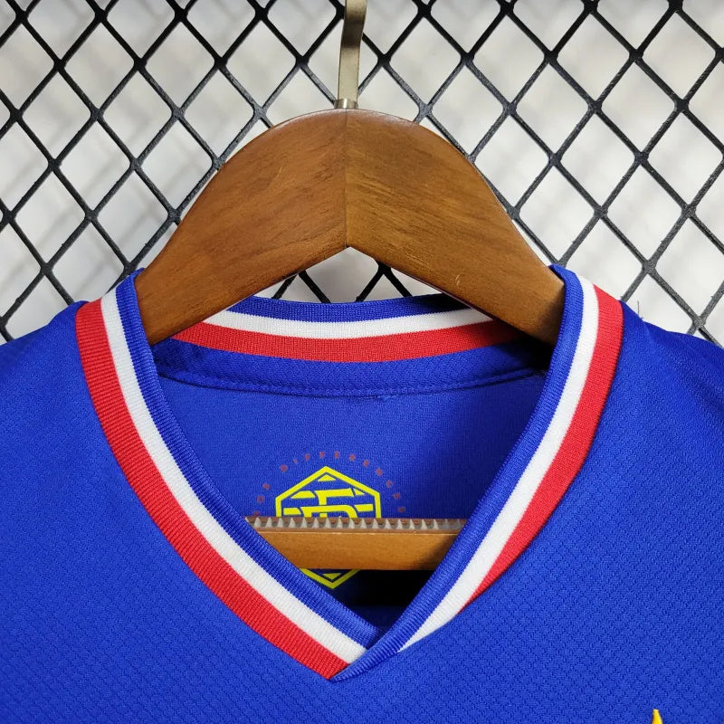 France Kylian Mbappé 10 Kids Home Soccer Jersey Euro 2024