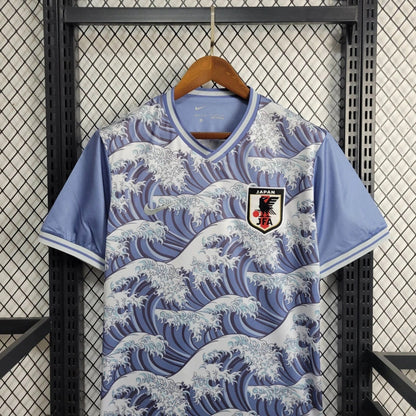 Japan Kanagawa Hokkaido Limited Edition Soccer Jersey 2023/24 - Blue