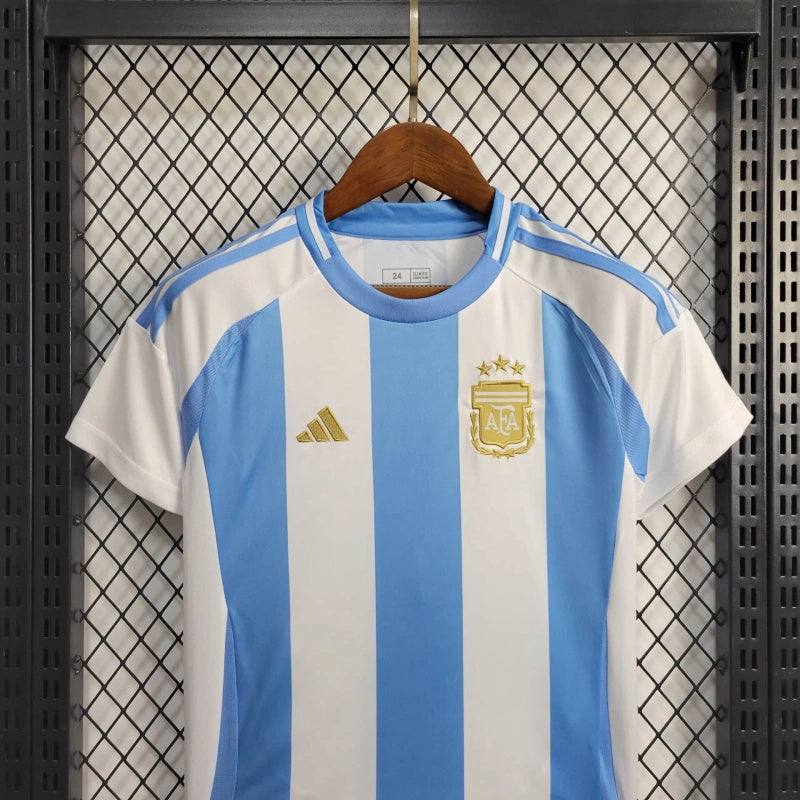 Argentina Lionel Messi 10 Kids Home Soccer Jersey 2024/25
