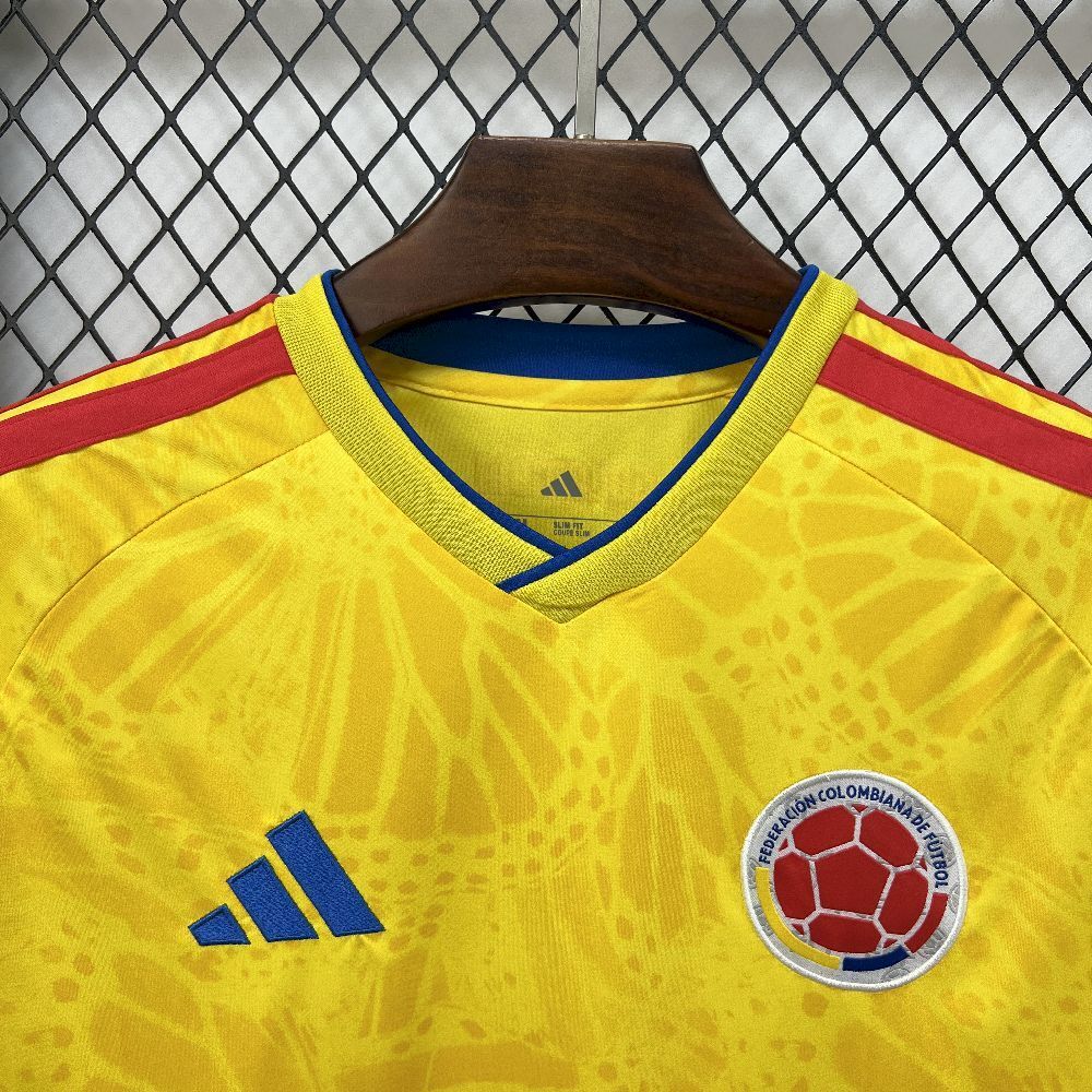 Colombia Yerry Mina 13 Home Soccer Jersey World Cup 2026