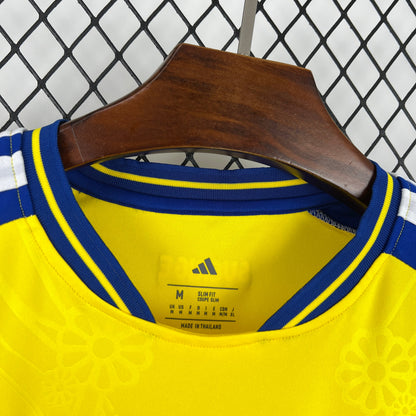Sweden Emil Forsberg 10 Home Soccer Jersey World Cup 2026