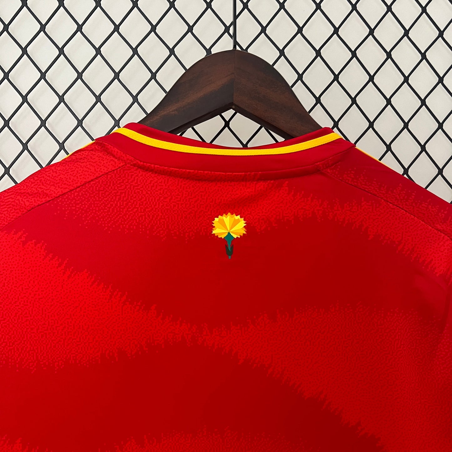 Spain Rodri 16 Home Soccer Jersey Euro 2024