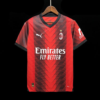 AC Milan Christian Pulisic 11 Home Soccer Jersey 2023/24