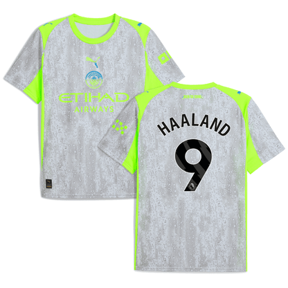 Manchester City Erling Haaland 9 Third Soccer Jersey 2025-2026