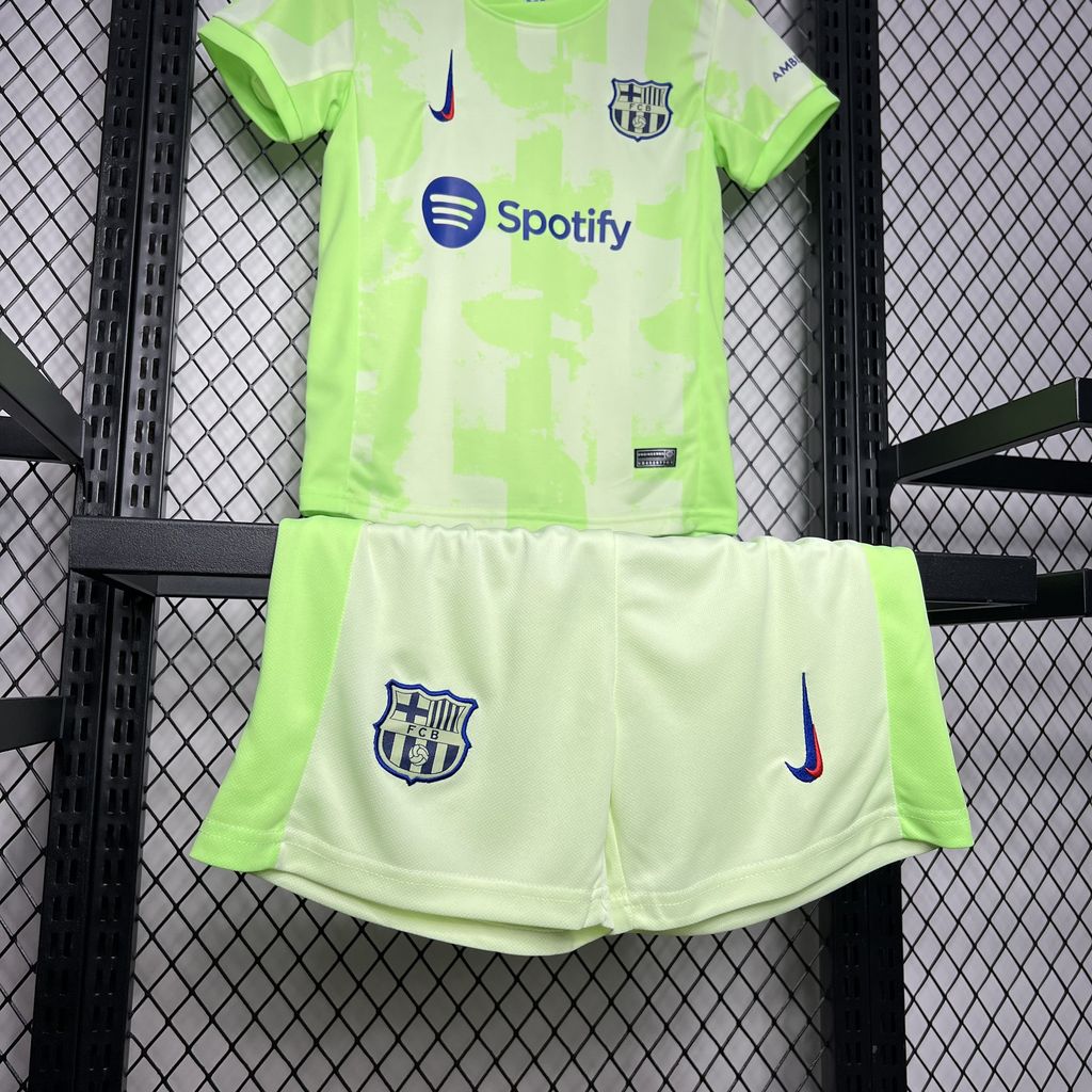 FC Barcelona Raphinha 11 Third Soccer Jersey Kids Kit 2024-2025