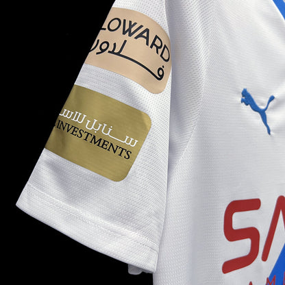 Al-Hilal Saudi Neymar Jr 10 Away Soccer Jersey 2023/24 - White