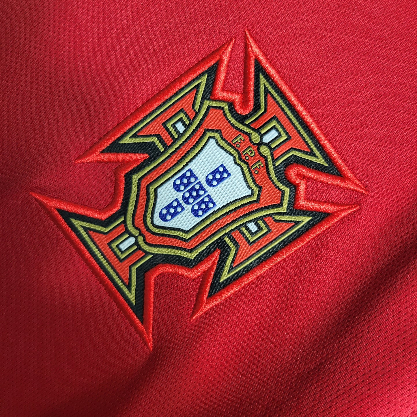 Portugal Retro Long Sleeve Home Soccer Jersey UEFA Euro 2016
