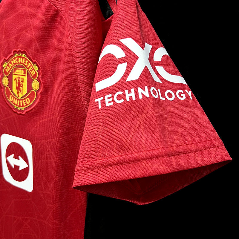 Manchester United Bruno Fernandes 8 Home Soccer Jersey 2023/24