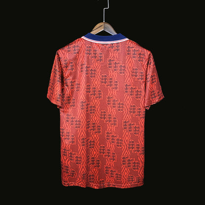 England Retro Away Soccer Jersey World Cup 1994