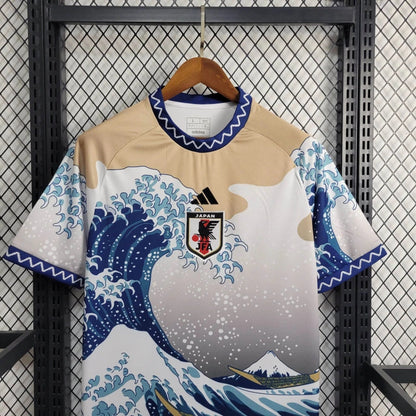 Japan Kanagawa Oki Naniwa Limited Edition Soccer Jersey 2023/24 - Blue