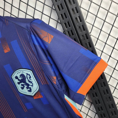 Netherlands Cody Gakpo 11 Away Soccer Jersey Euro 2024
