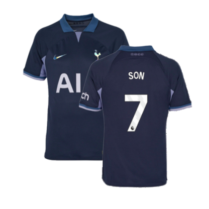 Tottenham Hotspur Son Heung-min 7 Away Soccer Jersey 2023/24
