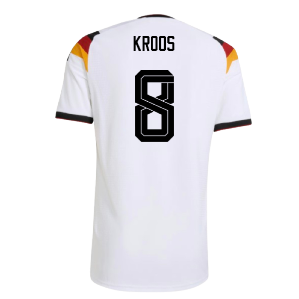 Germany Toni Kroos 8 Home Soccer Jersey World Cup 2026