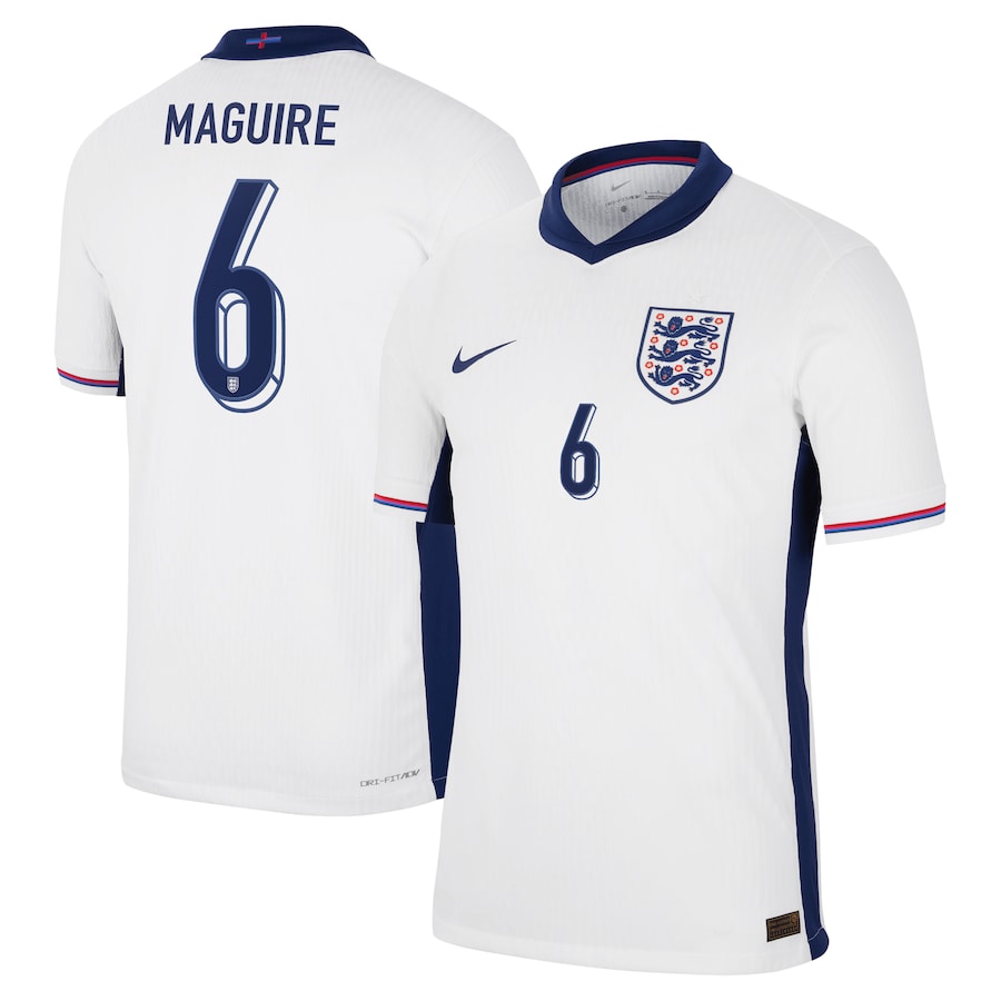England Harry Maguire 6 Home Soccer Jersey Euro 2024