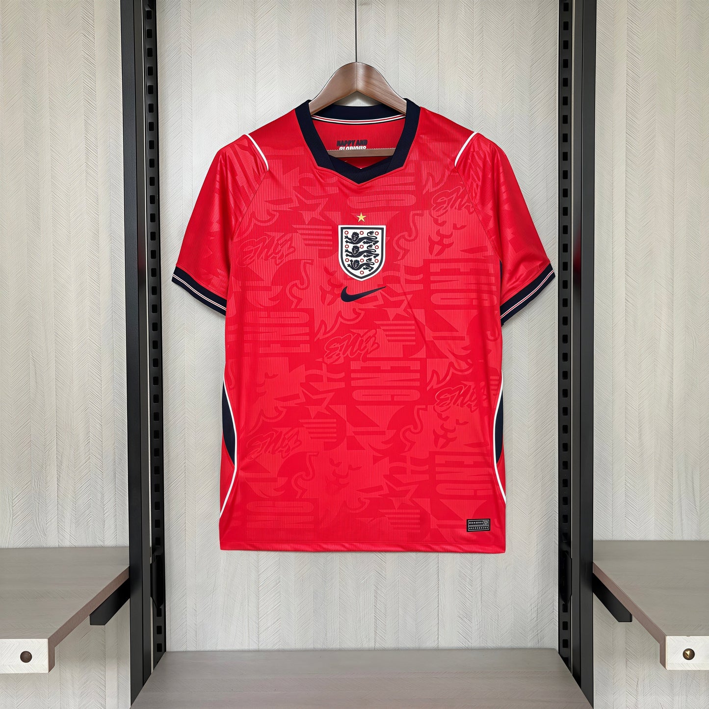 England Declan Rice 4 Away Soccer Jersey World Cup 2026